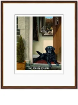 Friends Reunited - Dark Wood Framed
