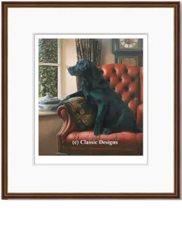 Homeward Bound - Dark Wood Framed