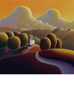 Little House On The Hill - Mounted