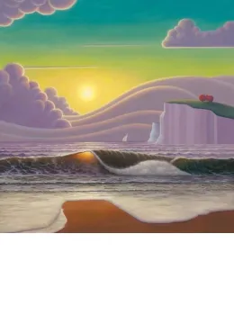 Sailing Into The Sunset - Canvas With Slip