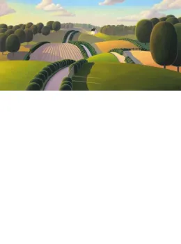 A Country Idyll - With slip