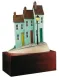 Homes & Hearts II - Resin - Sculpture
