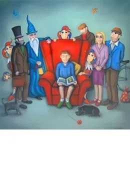 A World Of Imagination - Canvas - With slip