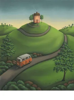 The Long And Winding Road - Mounted