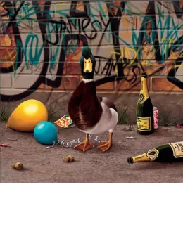 Champagne Charlie - Box Canvas