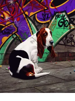 Dog End Street - Mounted