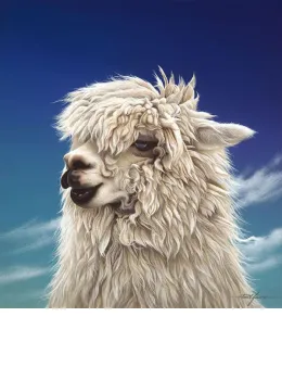 Britney - Alpaca - Mounted