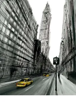 New York Heights - Box Canvas