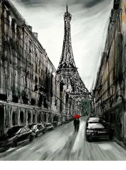 Paris Nights - Box Canvas