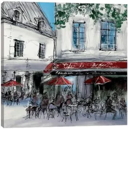 Cafe Culture - Box Canvas