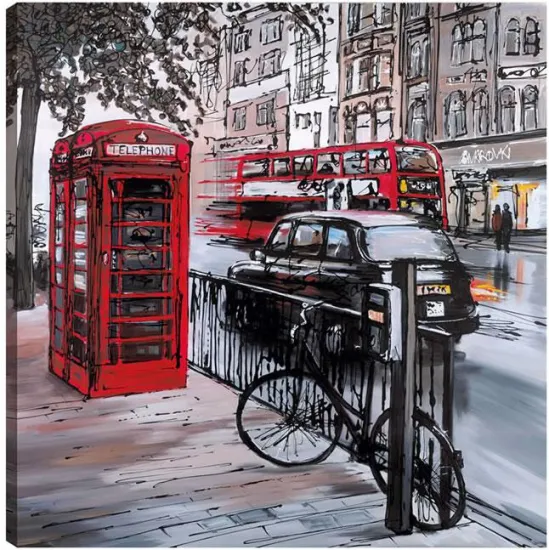 Streets of London - Box Canvas Streets of London - Box Canvas