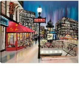 Le Metro - Box Canvas