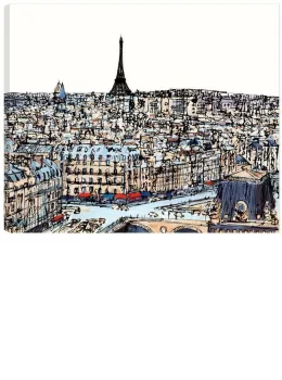 Vue Parisienne - Box Canvas