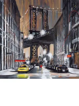 Brooklyn Jazz - Box Canvas