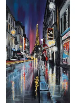 The Heart Of Paris - Box Canvas
