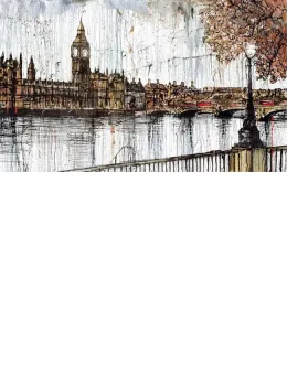 On The Thames - Box Canvas