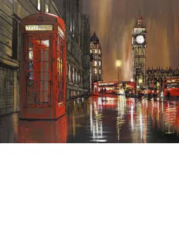 Golden Nights - Box Canvas