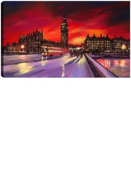 From Westminster Bridge - Box Canvas