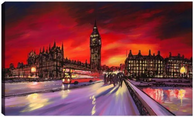 From Westminster Bridge - Box Canvas From Westminster Bridge - Box Canvas