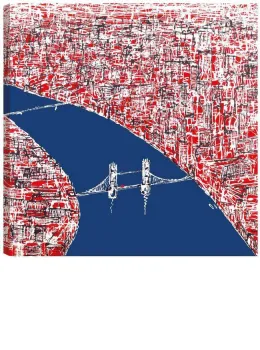 Gateway To The City - Box Canvas