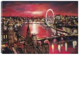 London Red - Box Canvas