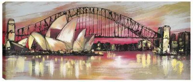 Harbour Lights - Box Canvas