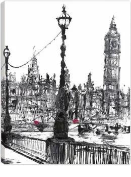London Town - Box Canvas