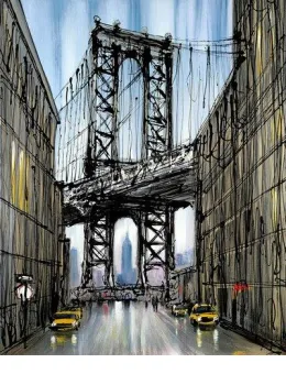 Manhattan Morning - Box Canvas