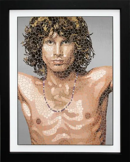 Break On Through To The Other Side (Morrison) - Black Framed Break On Through To The Other Side (Morrison) - Black Framed