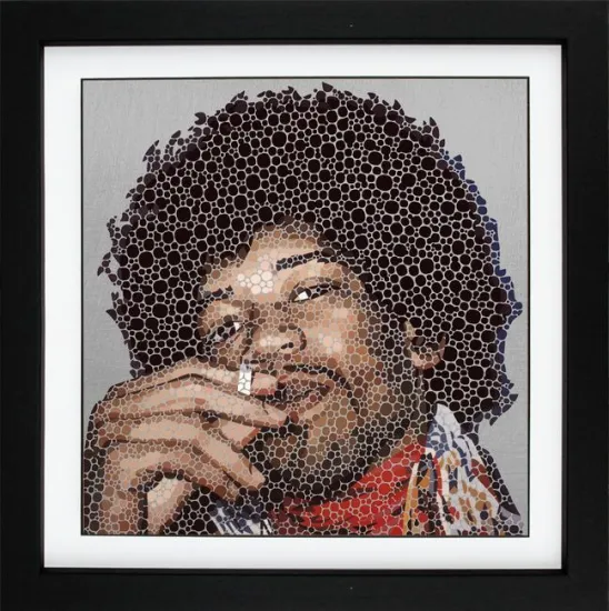 Hey Joe (Jimi Hendrix) - Black Framed Hey Joe (Jimi Hendrix) - Black Framed