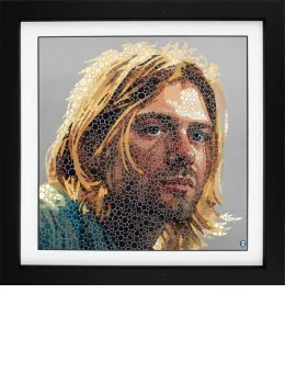 Come As You Are (Cobain) - Black Framed