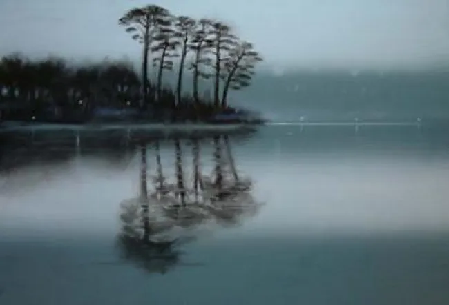 Silent Evening - Mounted