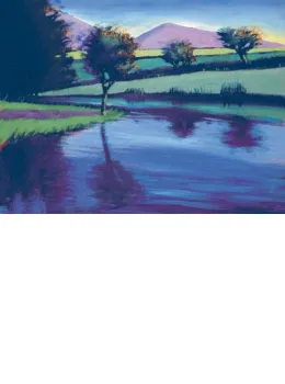 Blue River I - Mounted