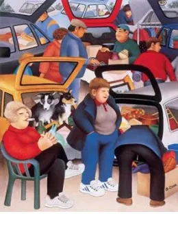 The Boot Sale - Mounted