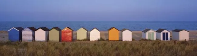 Beach Huts - Mounted