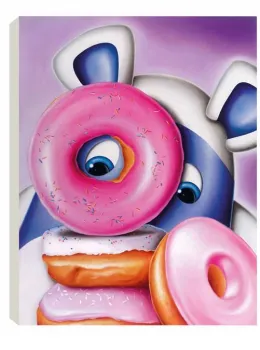 Donut Touch - Box Canvas