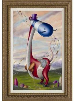 Dalisaurus Surrealius - Framed