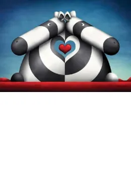 When Two Hearts Beat As One - Mounted