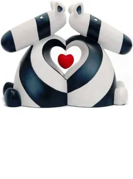 When Two Hearts Beat As One - Sculpture 