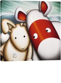 Bunny My Honey - Box Canvas