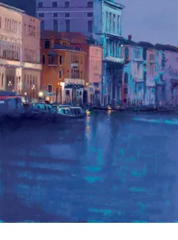Moonlight In Venice I - Mounted