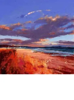 As Twilight Cloaks The Land The Skies Presage The Storm That Is To Follow - Mounted