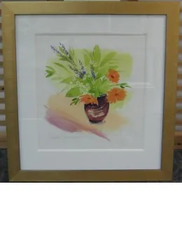 Simple Arrangement - Original - Framed