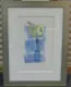 Blue Vase I - Original - Framed