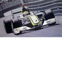 On Top Of The World - Jenson Button - Print