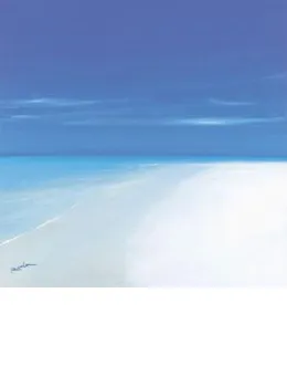 Pure Blue I - Mounted