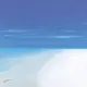 Pure Blue I - Mounted