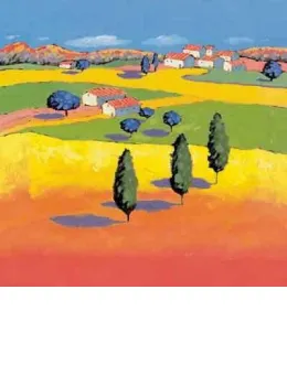 Au Grand Soleil I - Box Canvas