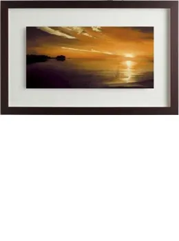 Amber Haze - Framed