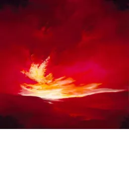 Scarlet Skies II - Mounted